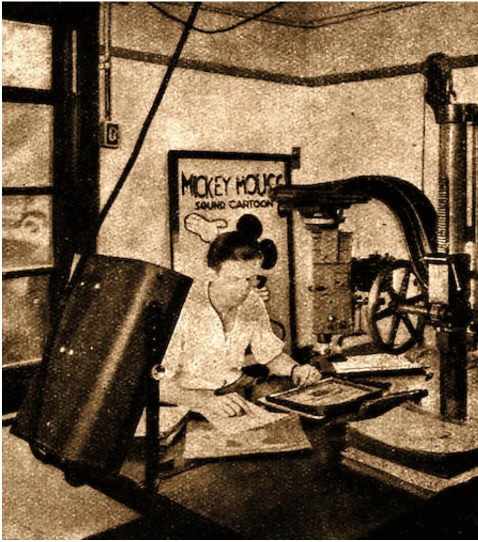 Аб Айверкс за работой