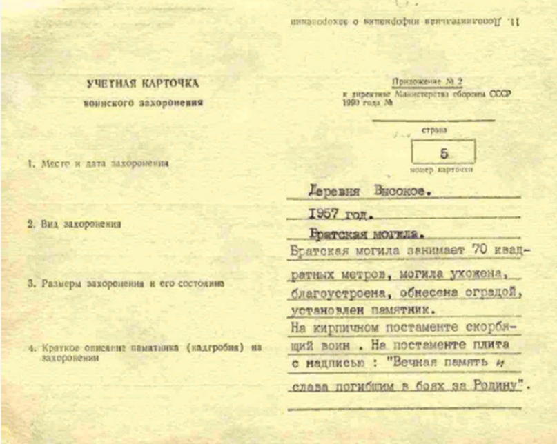 сайт Память народа