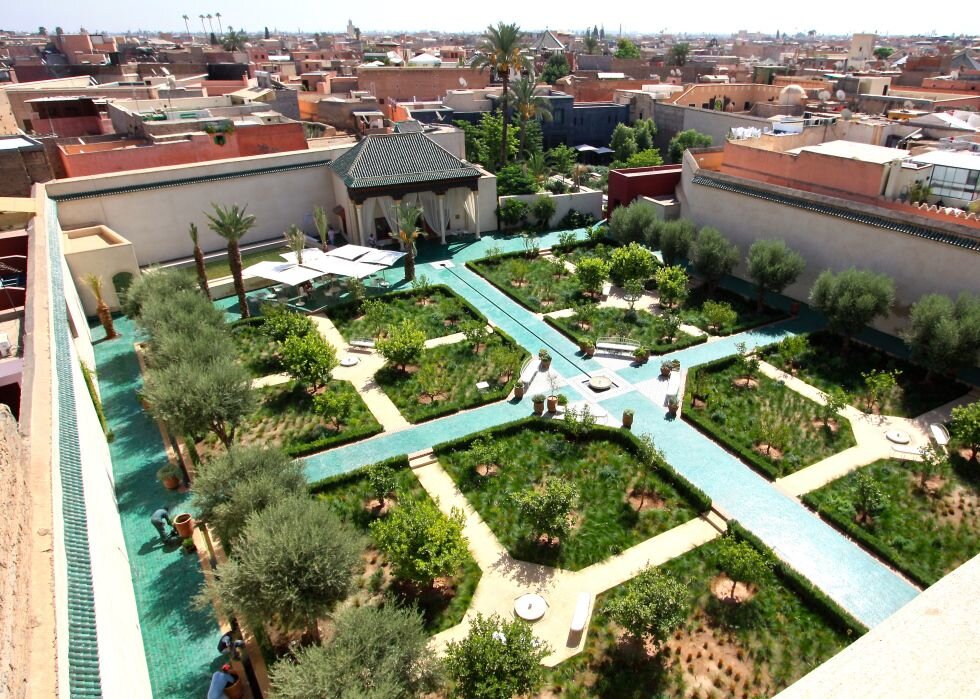 Устройство исламского сада