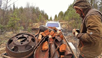 Гулаг, Место где была колония заключения в тайге, Нашел слитки, восстанавливаю мост чтобы выбраться.