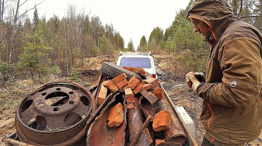 Гулаг, Место где была колония заключения в тайге, Нашел слитки, восстанавливаю мост чтобы выбраться.