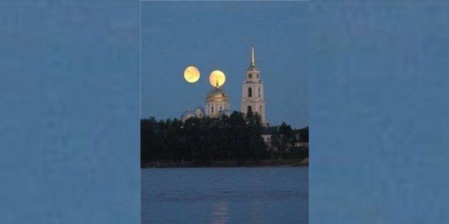 Картинка, обычно сопровождающая рассказы о «Марсе размером с Луну». Изображение: Public Domain📷
