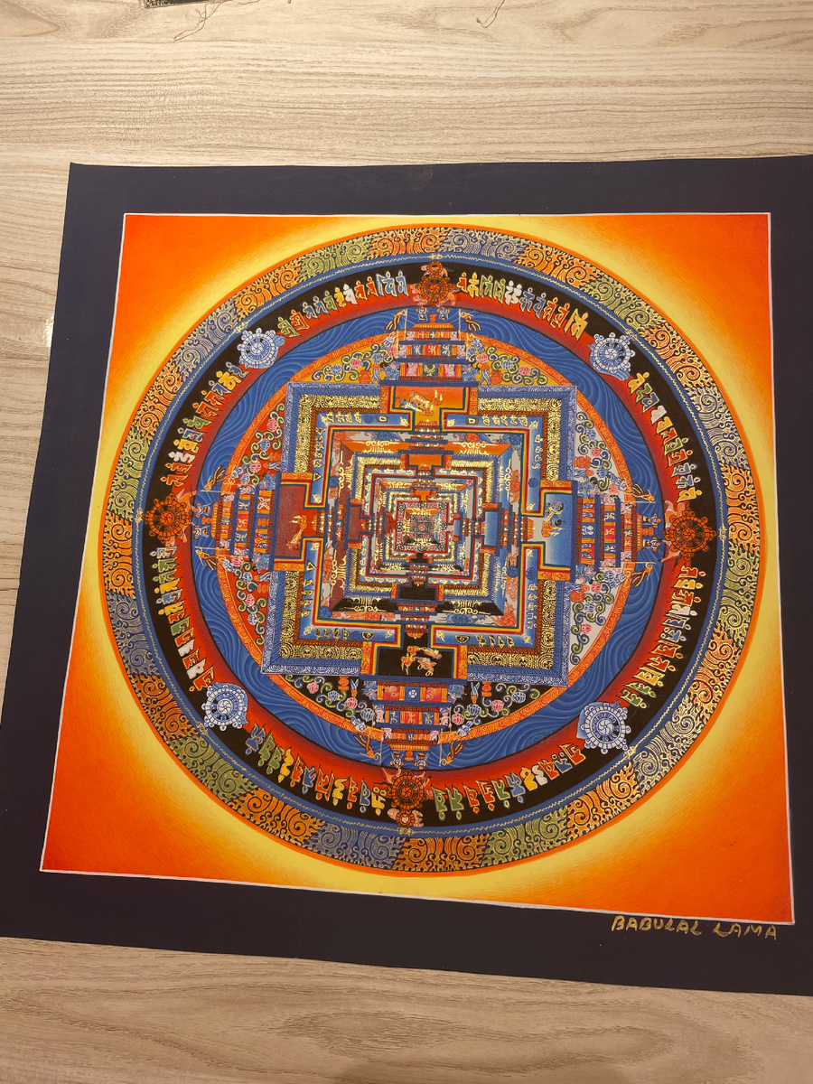 Ступа представляет собой пространственную мандалу