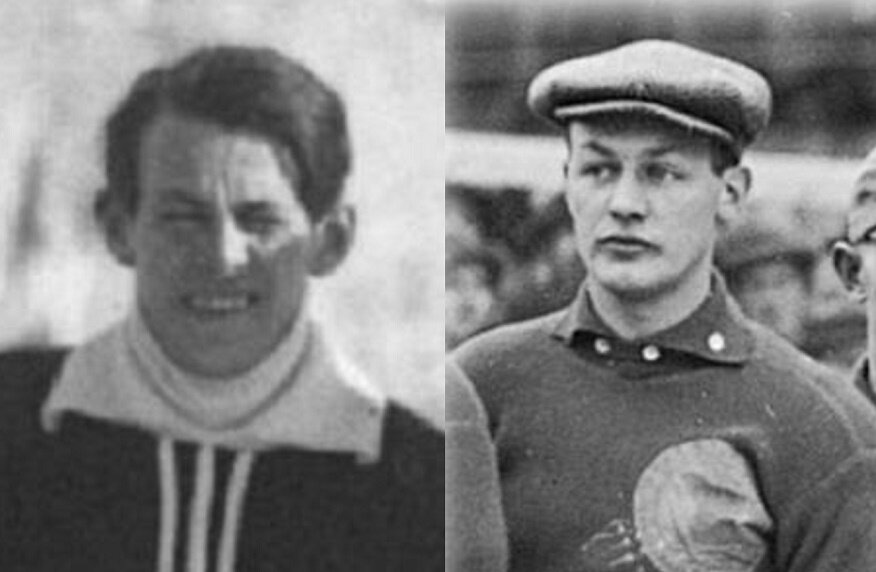 Нильс Моландер и Густаф «Лулле» Юханссон. Взято из открытого источника Яндекс.Картинки