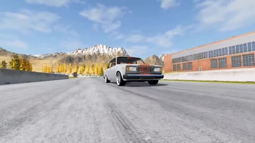 Beamng drive - ВАЗ против мясорубки