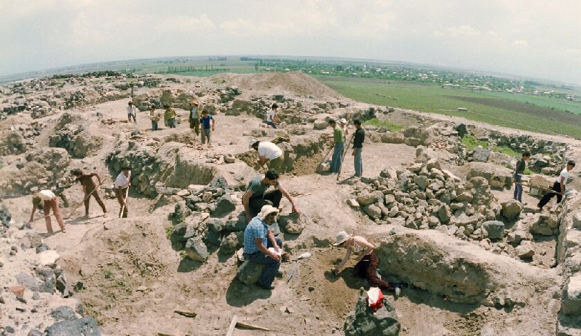 Раскопки одного из городов царства Урарту