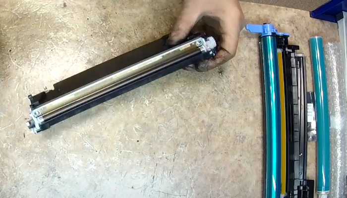 Фото 64. Засыпаем тонер в картридж