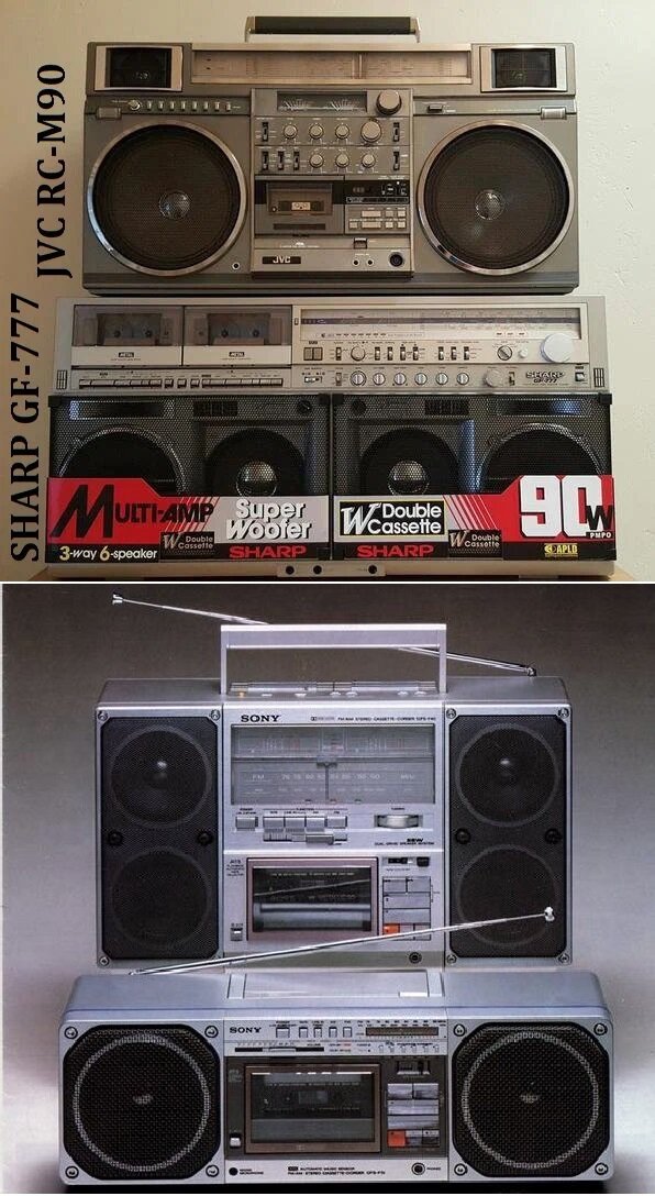 Магнитола Panasonic 1981 года-наглядный показатель отсталости японской ...