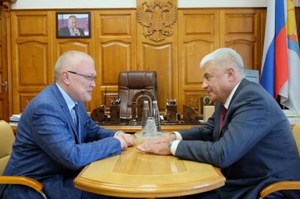    Глава МВД РФ встретился с губернатором Кировской области