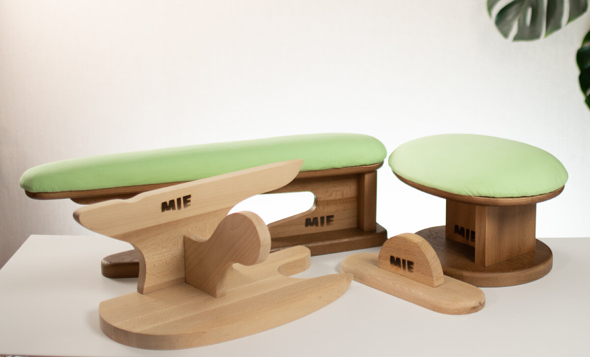 На фото портновские колодки: Универсальная, Рукав широкий, Кабанчик универсальный, Утюжок стандартный