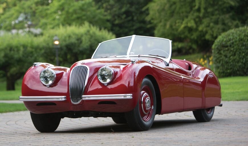 Jaguar XK 1954 Red