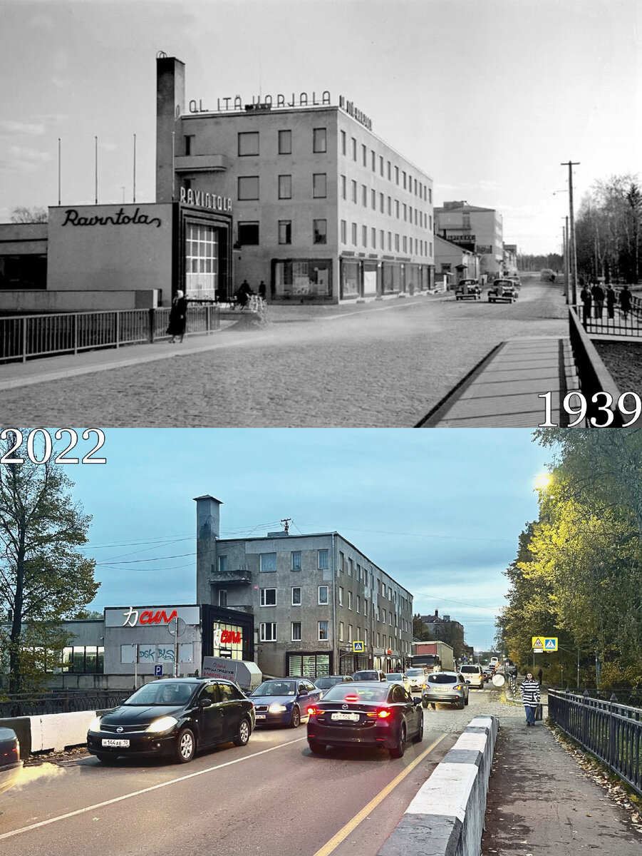 Сортавала в начале XX века и сейчас. Путешествие в чудесную Карелию |  Now&Then Russia | Дзен