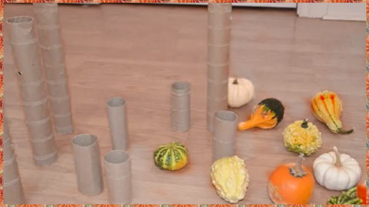 Балансируем тыквы разных форм