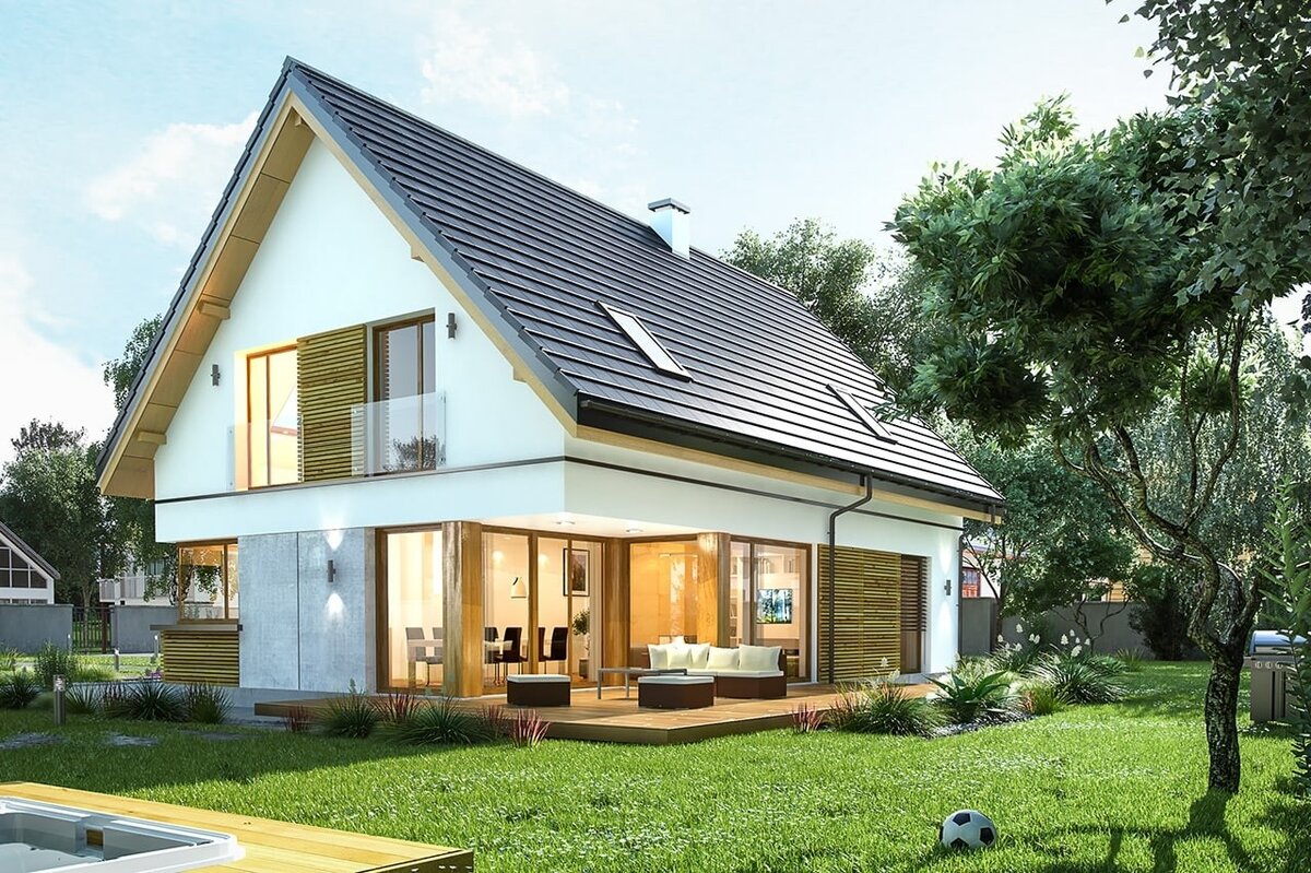 Дачный дом викинг 11