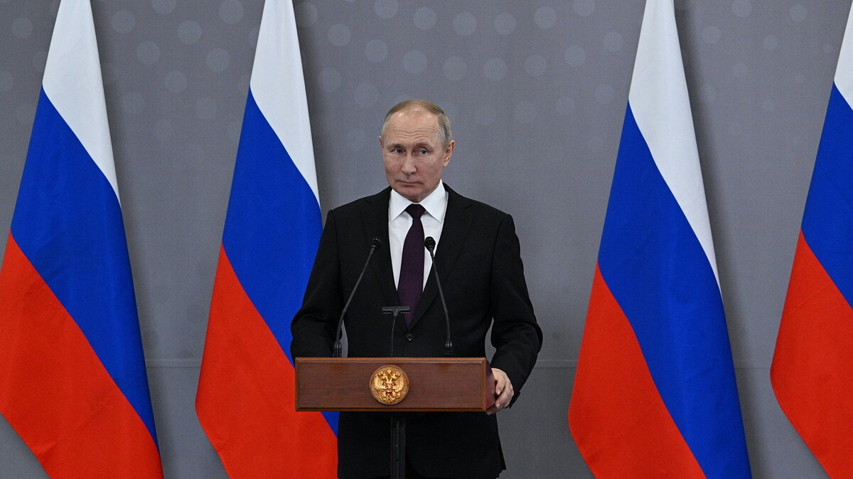    Визит президента РФ В. Путина в Казахстан© РИА Новости . Илья Питалев