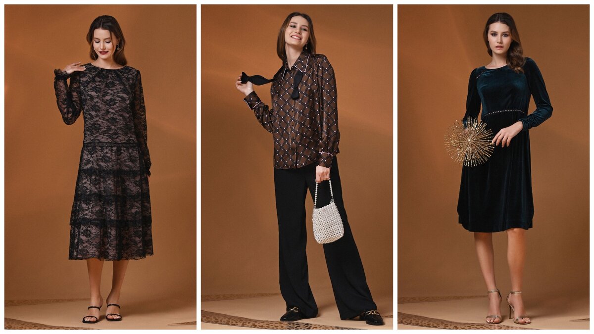 Образы Caterina Leman из новогодней коллекции 2023