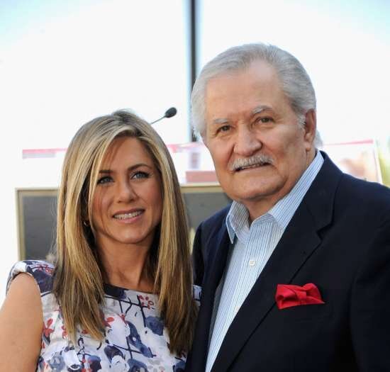 Дженнифер Энистон и Джон Энистон