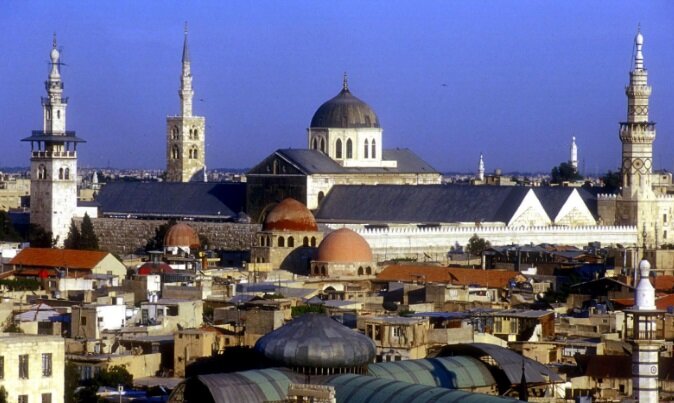 Галерея архитектурных памятников Сирии. Листайте! Слайд 1- ДАМАСК. (somanyhorses.ru)