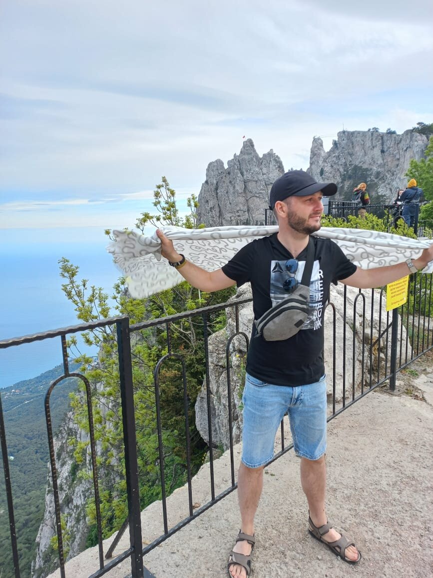 Обзорная площадка на вершине Ай-Петри.