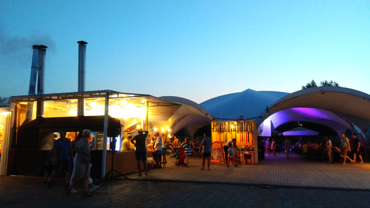 Кафе "Шатер" в Анапе