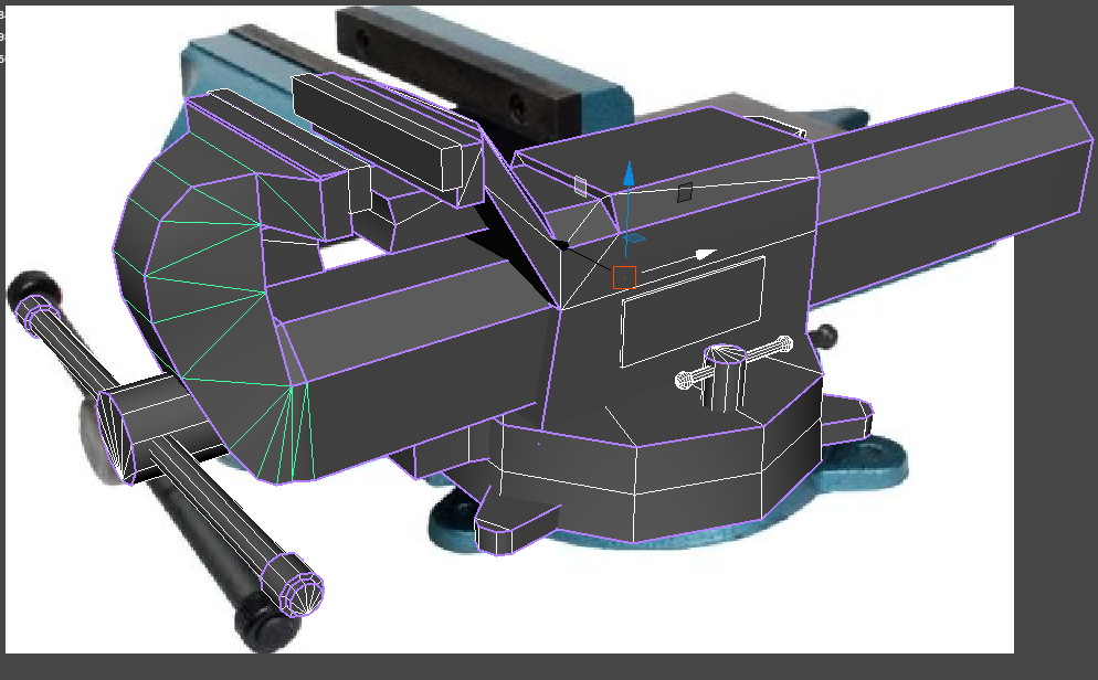Не, я понимаю что неправа в том, что забыла моделить точно по фото-референсу, но сравнивать попадание очертаний модели по фотографии в 3/4...Ну такое.