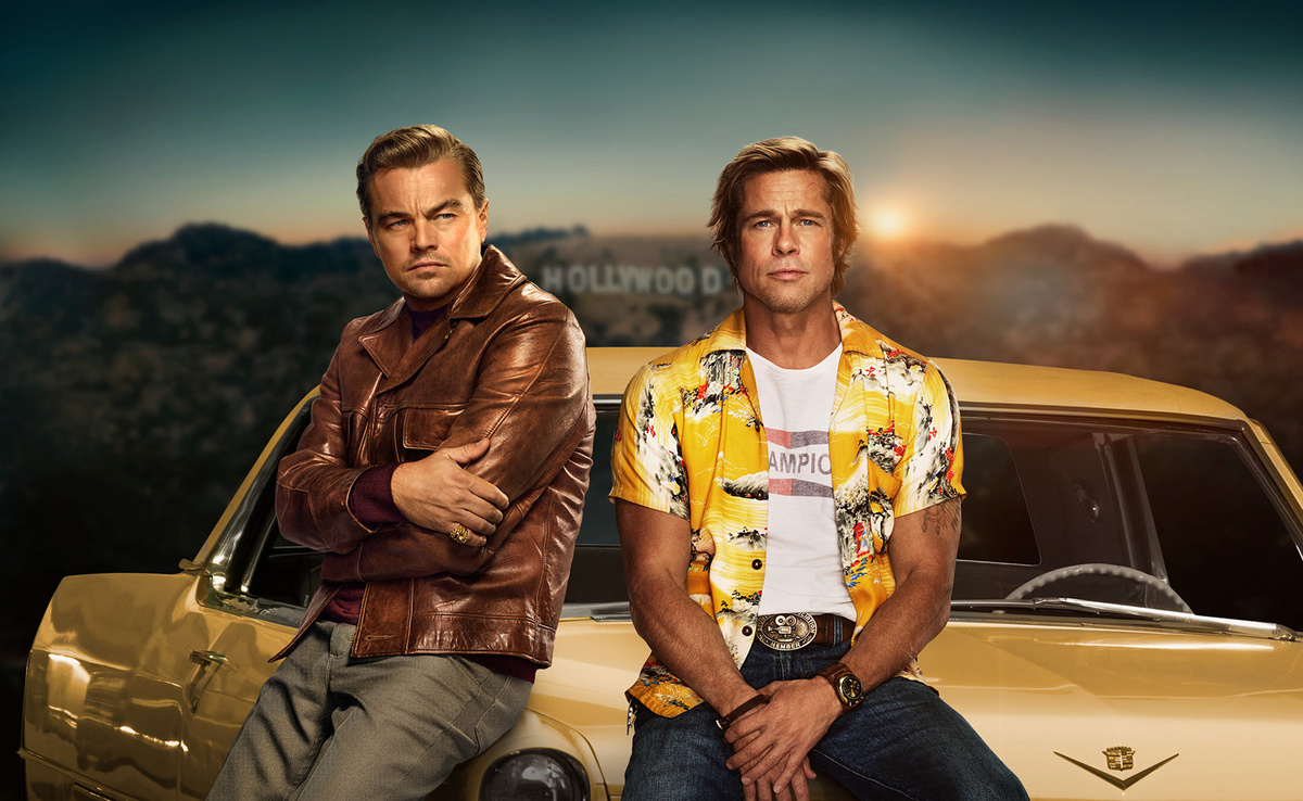 Леонардо Ди Каприо и Брэд Питт