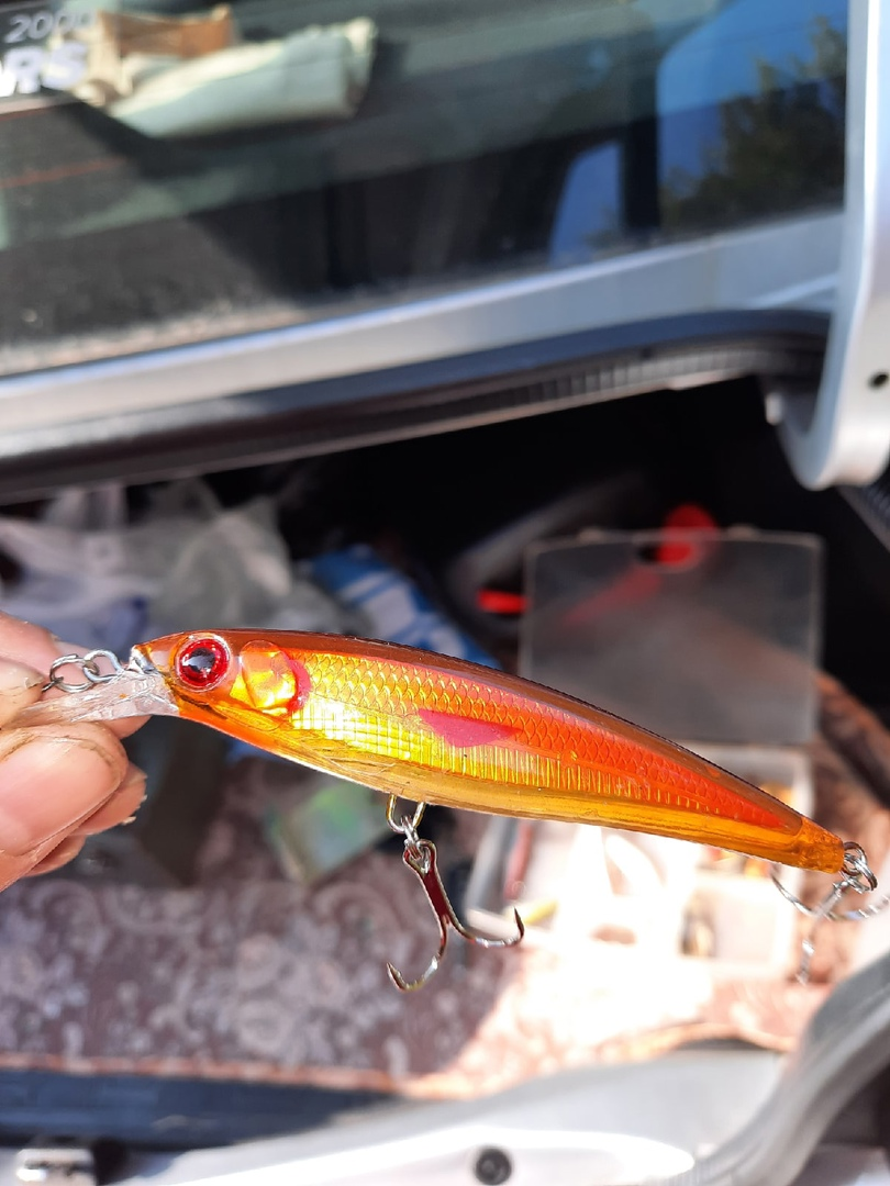 Мой уловистый воблер. Щука клюёт на него активно.