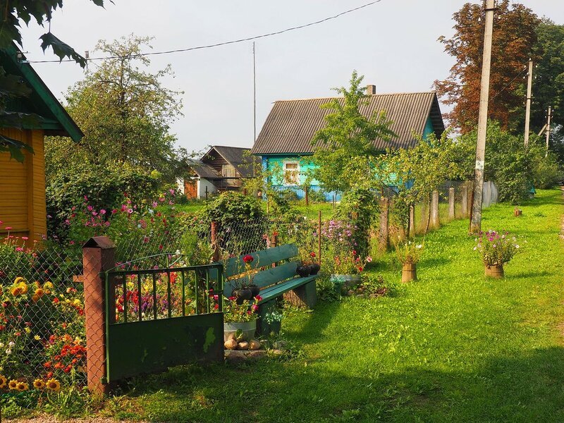 Деревенские участки в деревне фото