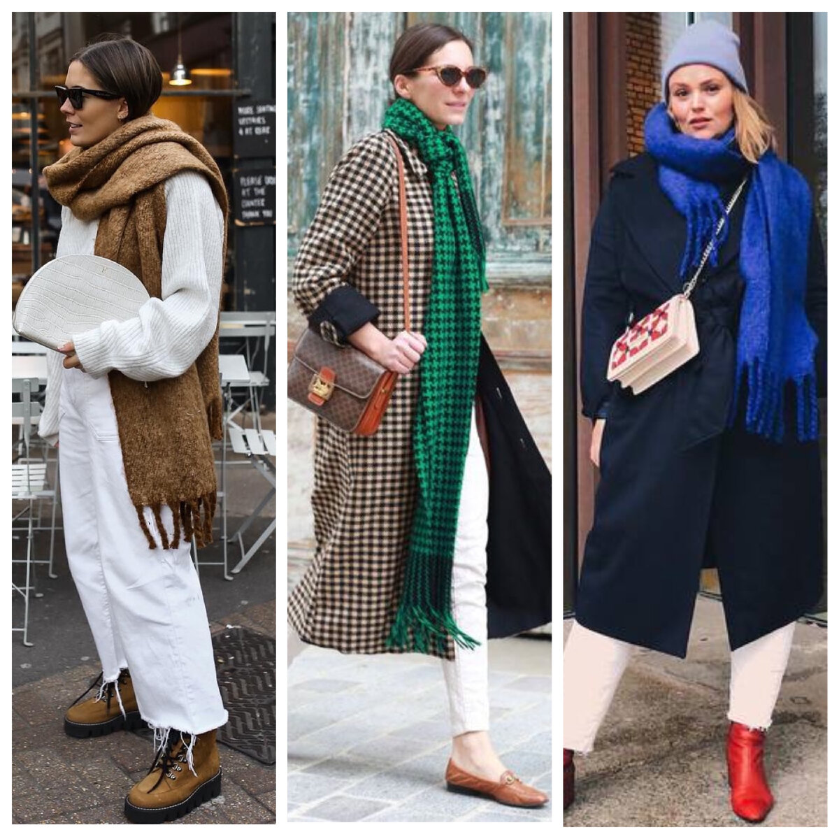                              Шарфы осень зима 2021/2022