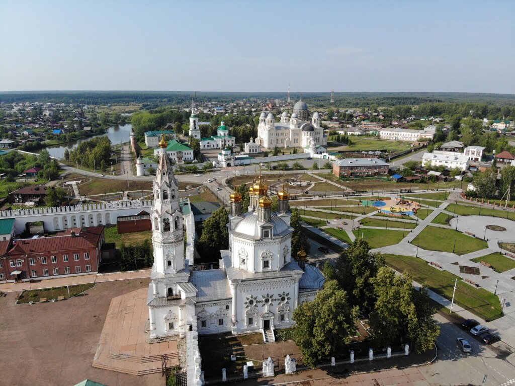 Верхотурье с высоты птичьего полета.