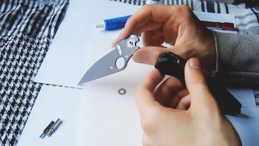 Нож Spyderco Paramilitary 2: разборка и мое ИМХО