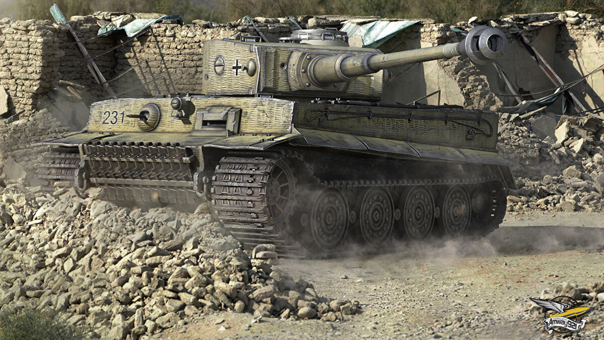 Тигр 1 в World of Tanks