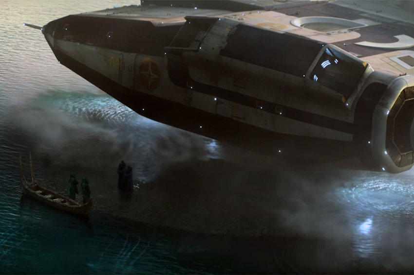 Кадр из сериала "Основания", вышедшего в декабре 2021 года. Источник: https://rg.ru/2020/06/23/vyshel-trejler-seriala-po-osnovaniiu-ajzeka-azimova.html?kkr