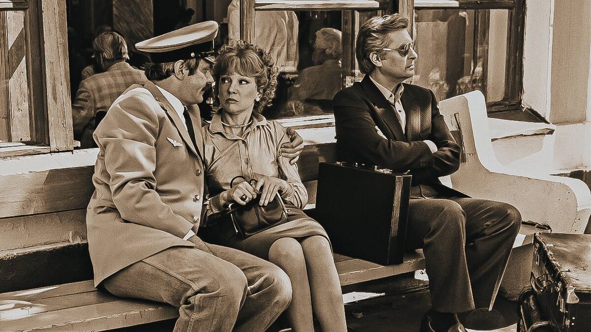 Кадр из фильма «Вокзал для двоих», 1982