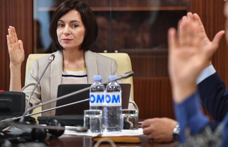 Глава респ. Молдова.Майя Санду.  фото: картинки  яндекса.