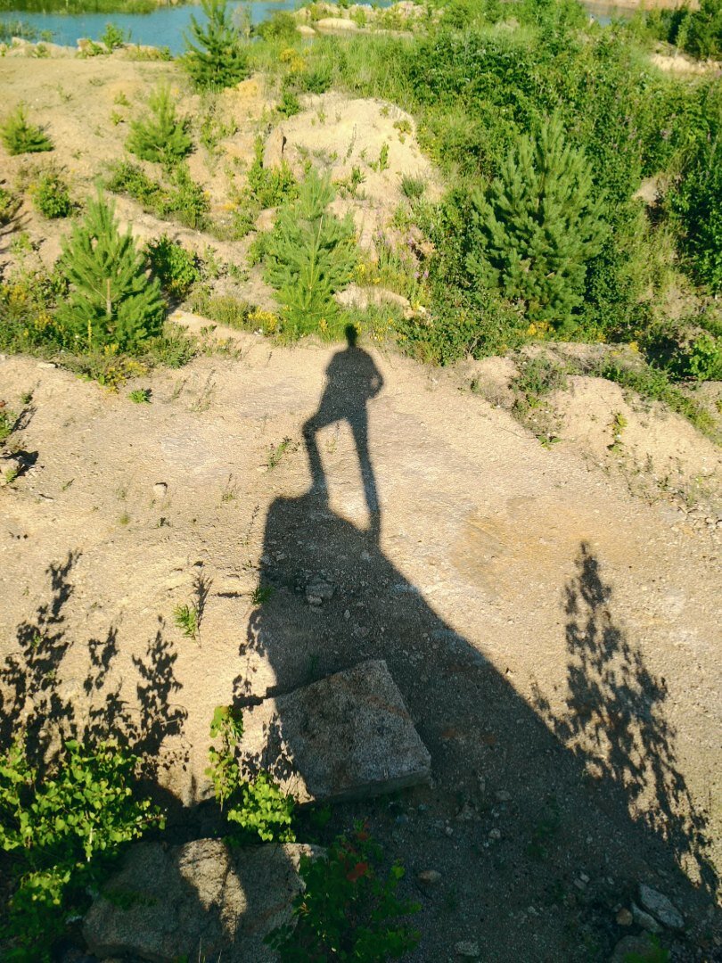 Это я на каменном карьере в Кременкуле примерно в 2018 году 