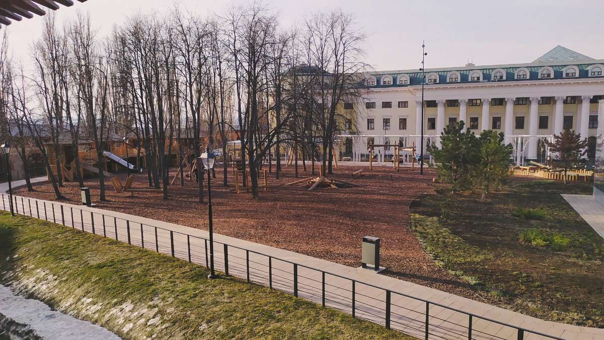 Детская часть сквера. Фото автора.