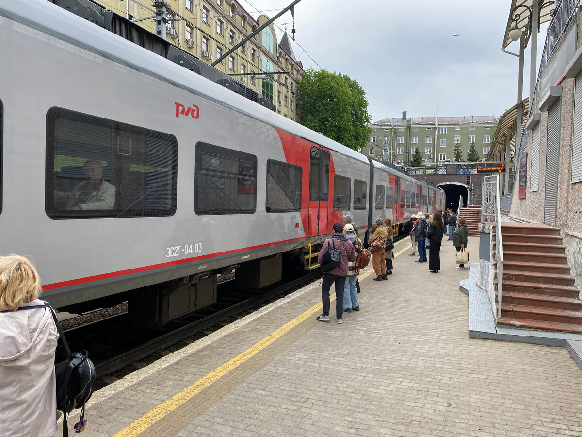 Электричка Калининград-Зеленоградск