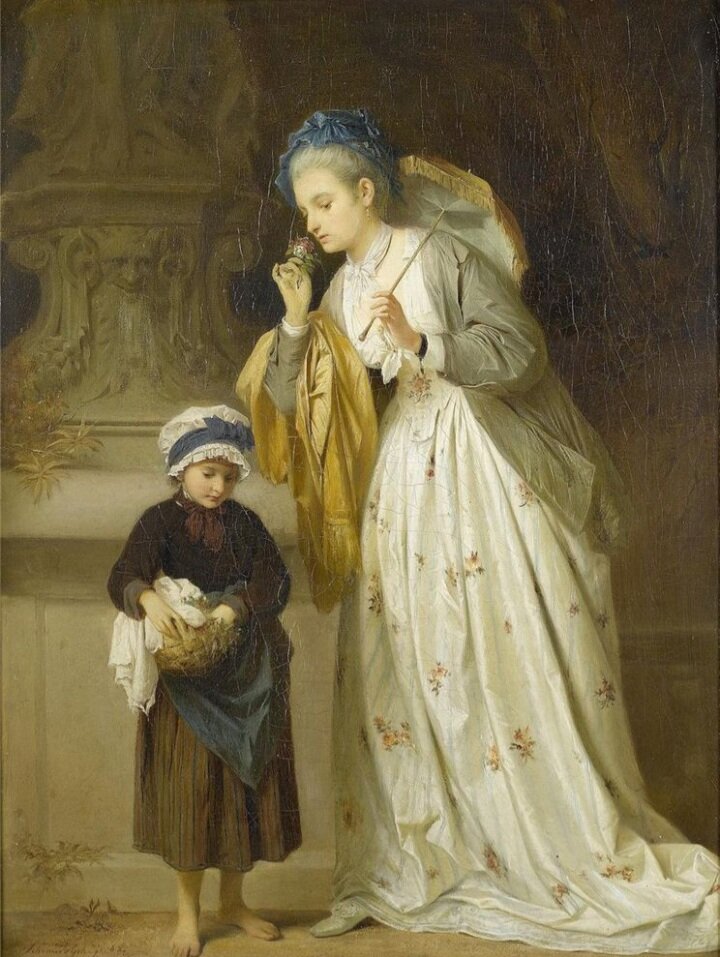 Изображение использовано в иллюстративных целях. / худ. Клаудиус Шраудольф. 19 в.