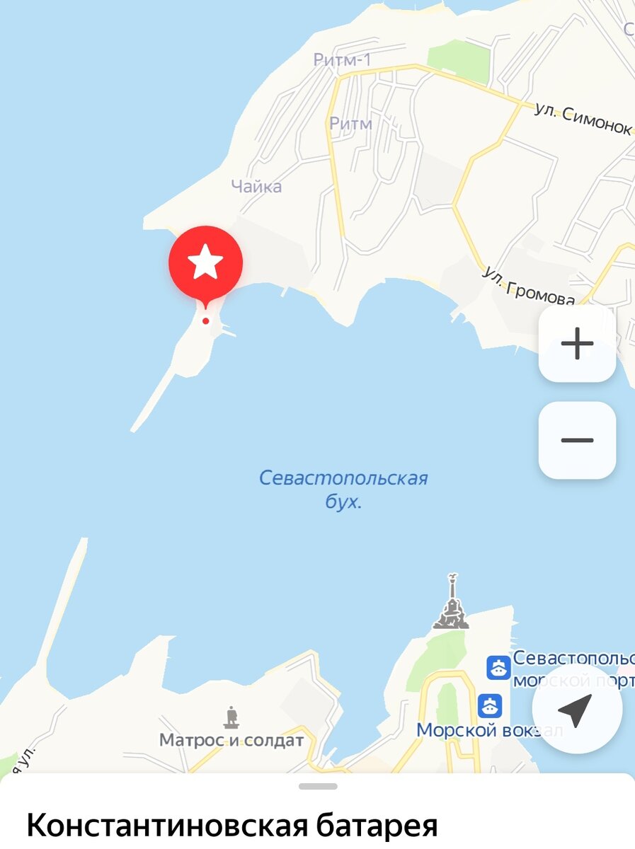 Скрин карты