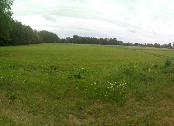 То самое "футбольное" поле. Но изумрудно-светящиеся оттенки остались, что называется, за кадром. Реальность всегда лучше копий