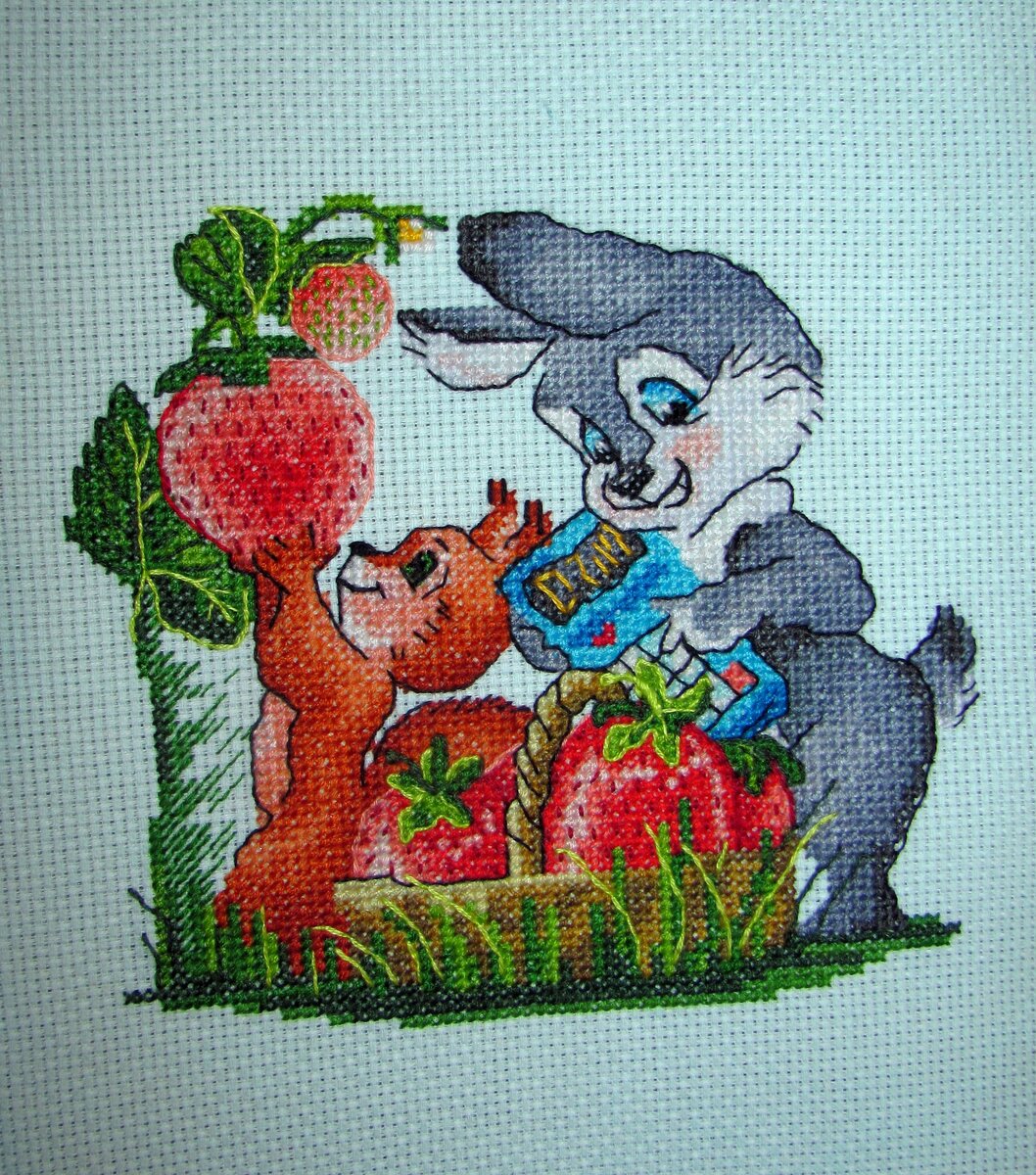 Вышивка для маленькой девочки