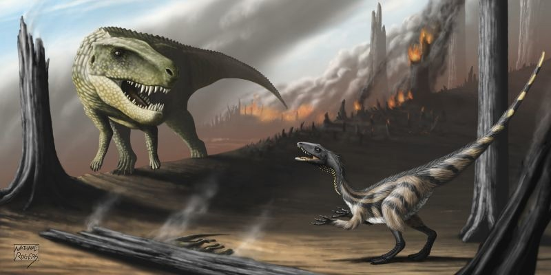 Постозух: Мегахищник триасового периода. Двуногий крокодил длиной в шесть метров, которому по зубам были крупнейшие животные его времени7