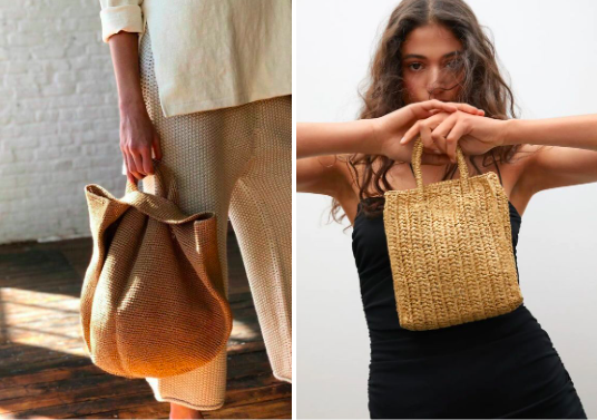 Сумка-мешок и прямоугольная сумочка