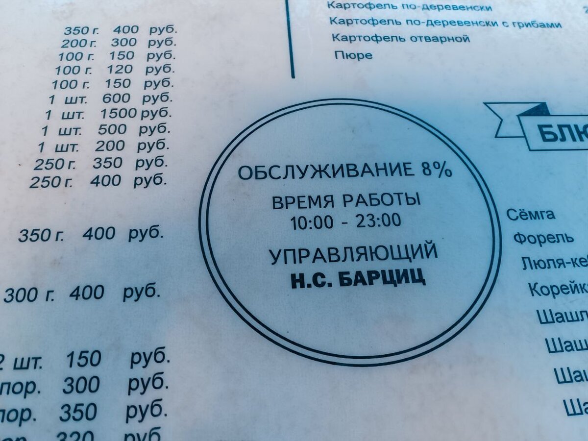 У официантов нет мотивации. Порой, они ходят, как сонные мухи. Фото: Виктория Минаева. 