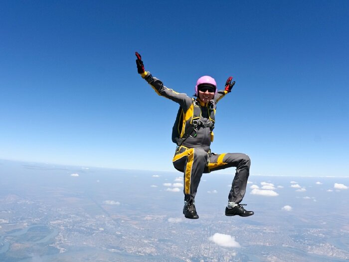 Фото Скайдайвинг. Прыжки в воздух. Парашют