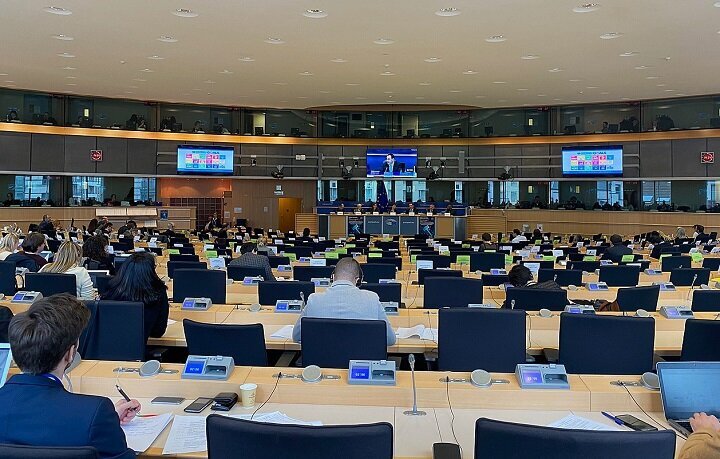 Заседание Европарламента. Источник: "Википедия"