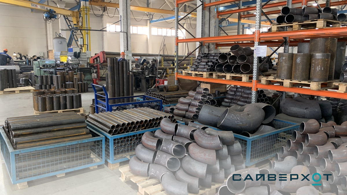 Детали будущих фасонных изделий для трубопроводов, теплоизолированных пенополиуретаном