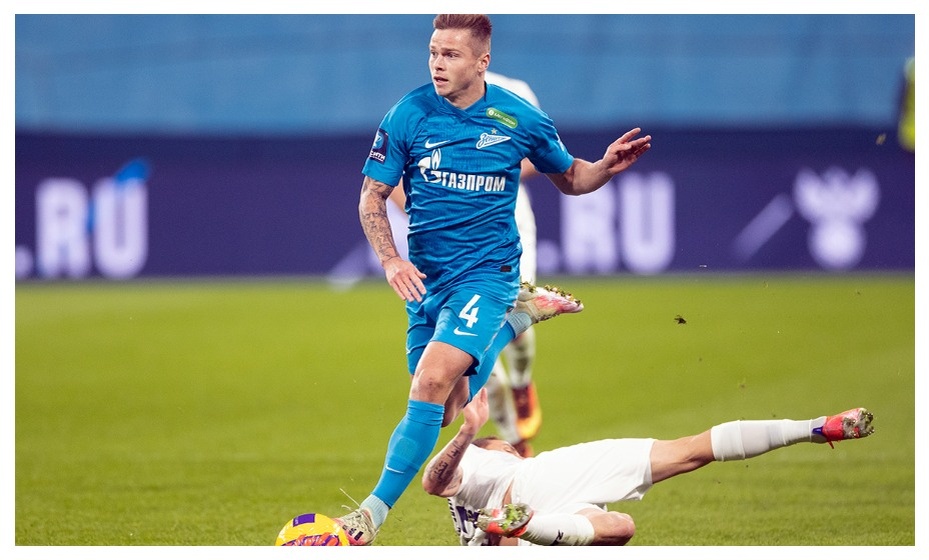    Защитник «Зенита» Круговой получил вызов в сборную России. Фото: РПЛ