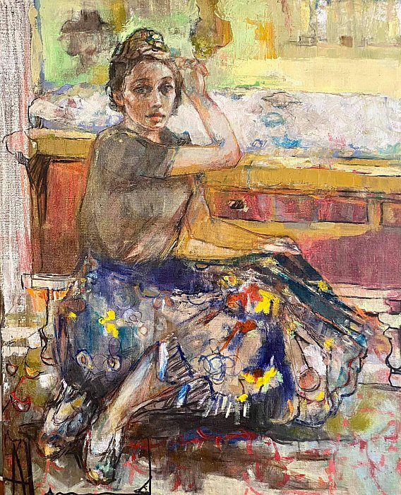   (Loic Allemand).  . 2020. 81x65.   .